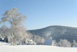 Blick nach Oberkipsdorf, im Hintergrund die Tellkoppe