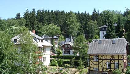 Villenviertel Kurort Kipsdorf